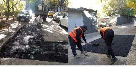Sectorul 5, pus pe treabă: Au fost realizate lucrări de reparații locale la partea carosabilă