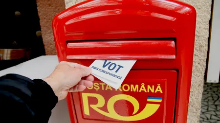 A expirat termenul de înscriere pentru votul prin corespondență. Sub 40.000 de români au optat pentru această variantă
