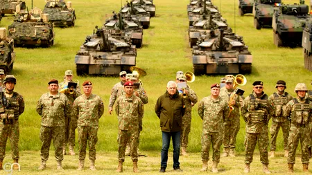 Exercițiul NATO „Saber Guardian 23”, deschis la Poligonul „Smârdan” de ministrul Apărării
