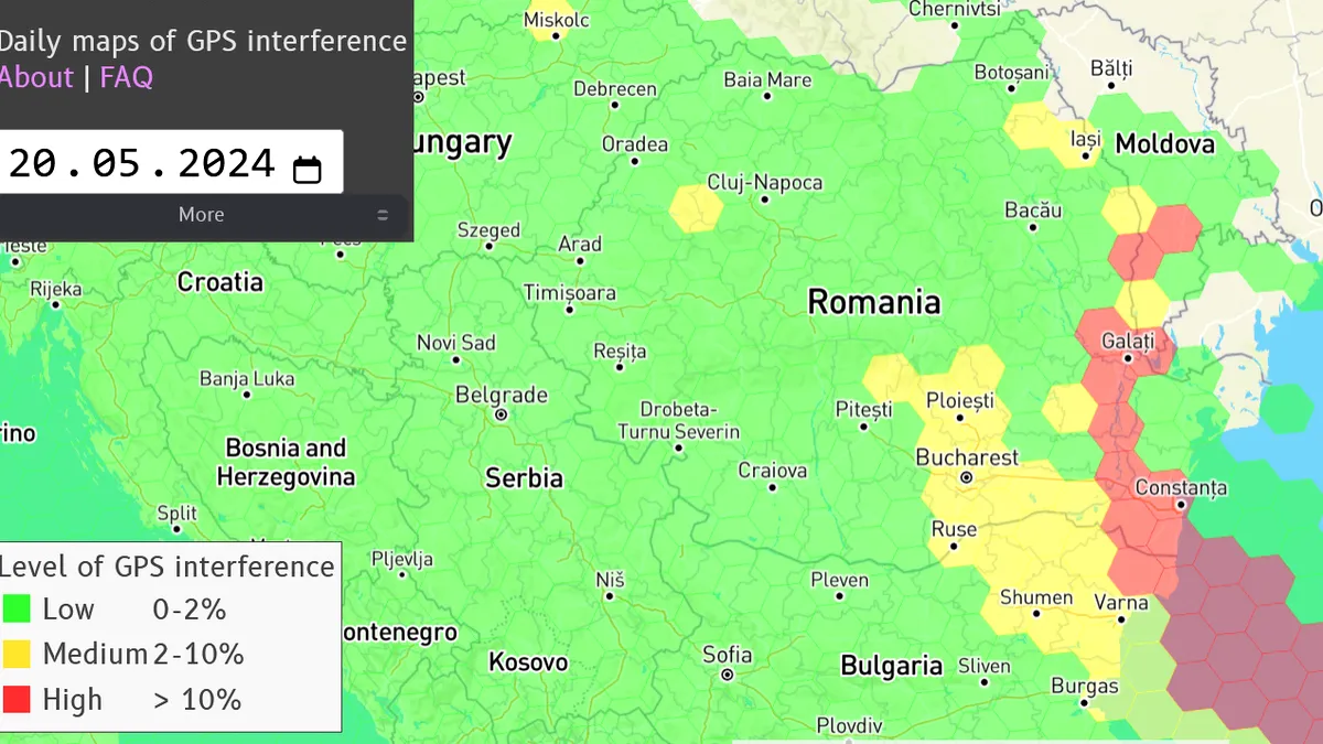 Rusia a declanșat un război electronic de bruiaj în estul României, la Galați, Iași și Constanța