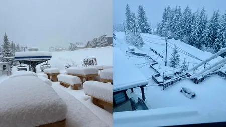 Ciclonul Deborah aduce vreme extremă în România: ploi torențiale, ninsori masive și risc de inundații până luni