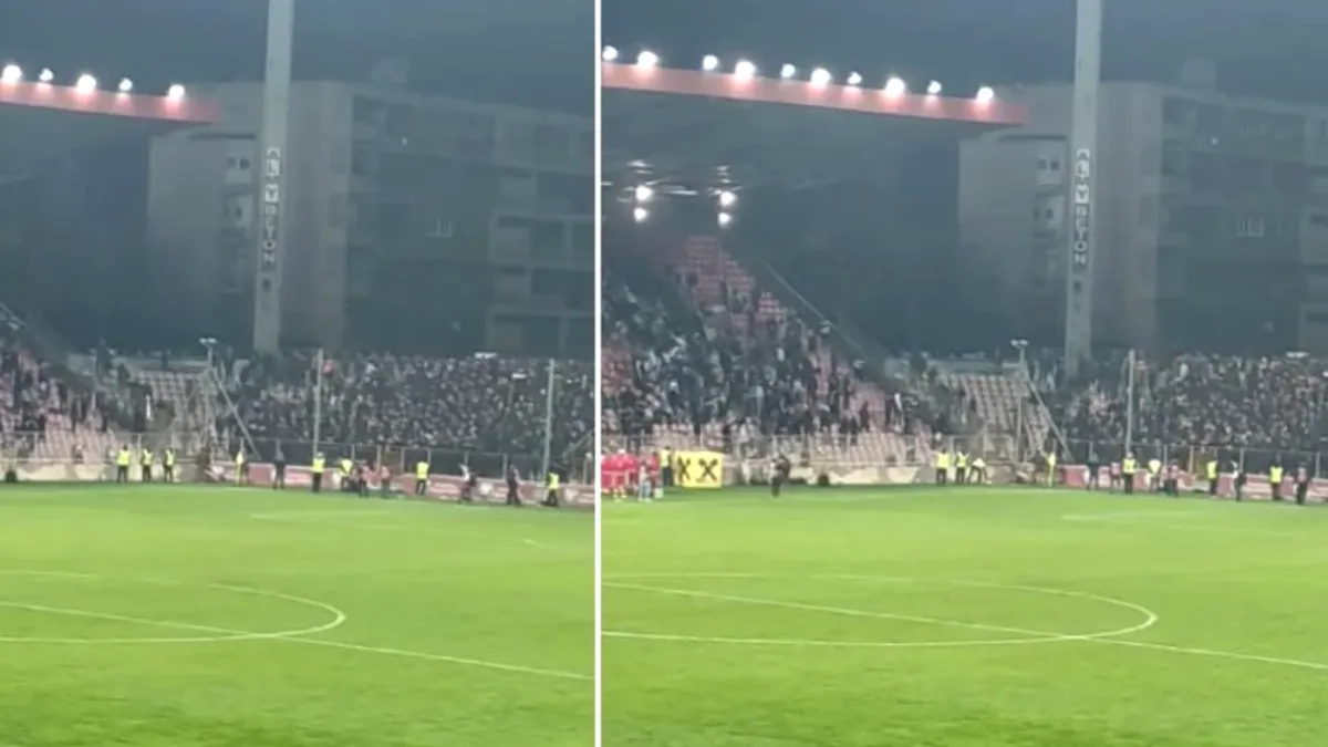 Tensiuni și violențe la Zenica: românii loviți de poliție după fluierul final VIDEO