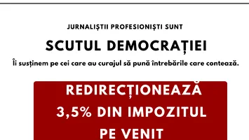 Poți decide unde ajunge o parte din impozitul pe venit: redirecționează 3,5% pentru jurnaliști