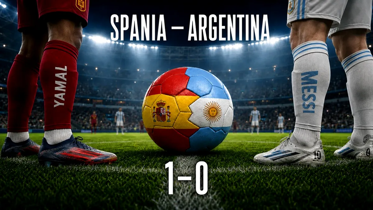 Spania – Argentina 1 - 0. Noua campioană mondială este incontestabilă!