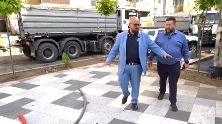 Piedone face Sectorul 5 să înflorească: Piedone nu rămâne dator comunității