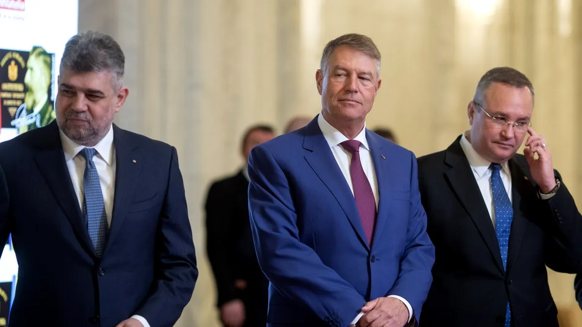 Ședința decisivă a coaliției stabilește data alegerilor prezidențiale. Iohannis, Ciucă și Ciolacu au păreri diferite