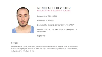 Felix Roncea, dat în urmărire generală pentru viol