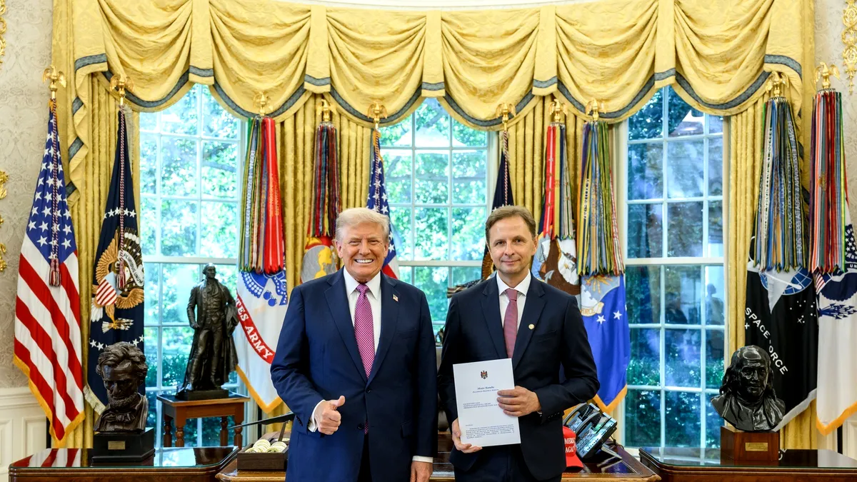 Donald Trump reafirmă sprijinul SUA pentru Moldova: „O țară în pace este esențială pentru securitatea regională”