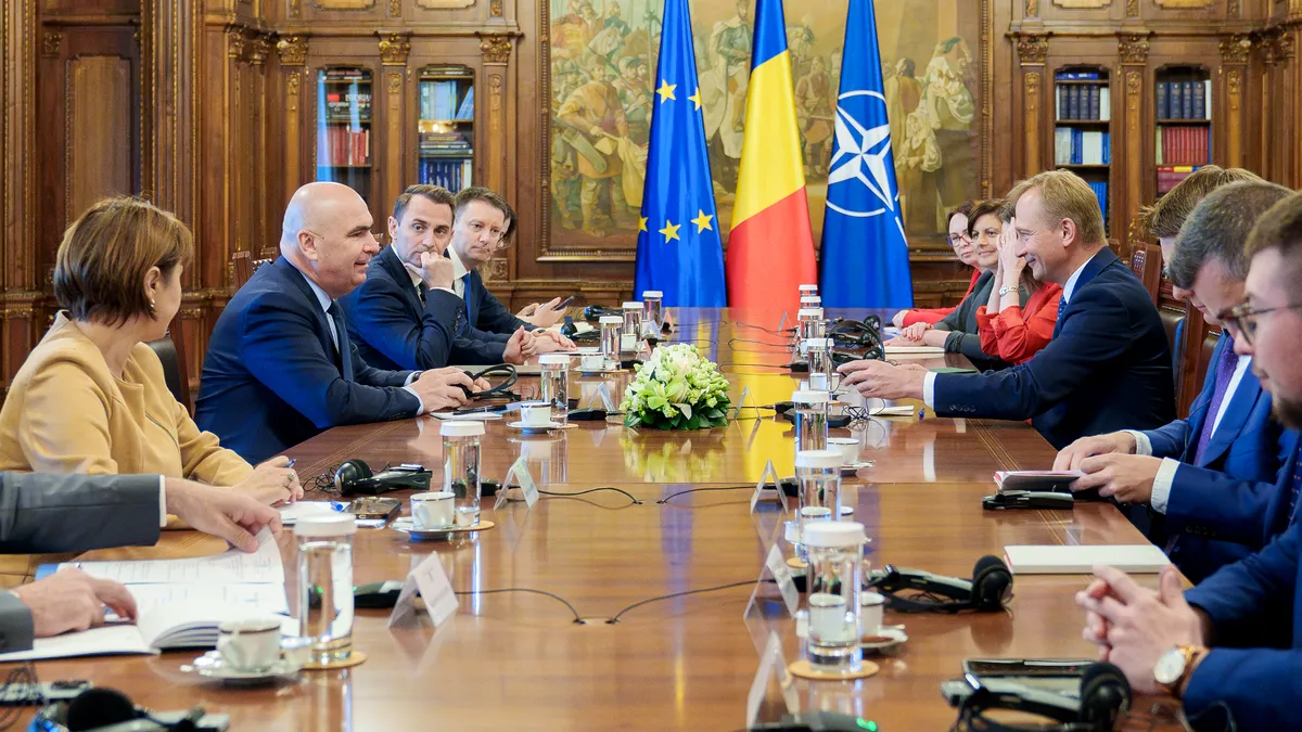 Comisarul european pentru buget a avut discuții la Cotroceni