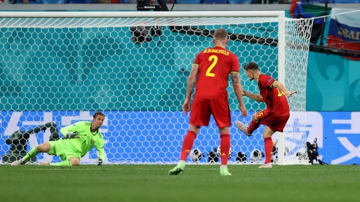 EURO 2020 | Belgia - Rusia 3-0. Debut de coșmar pentru ruși, chiar la ei acasă VIDEO