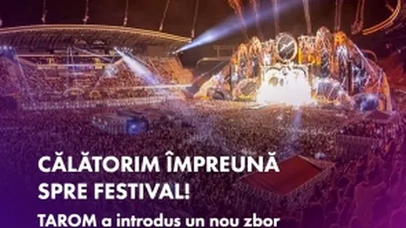 Fanii festivalului UNTOLD au primit o surpriză plăcută: TAROM a anunțat deschiderea a două curse noi către Cluj-Napoca