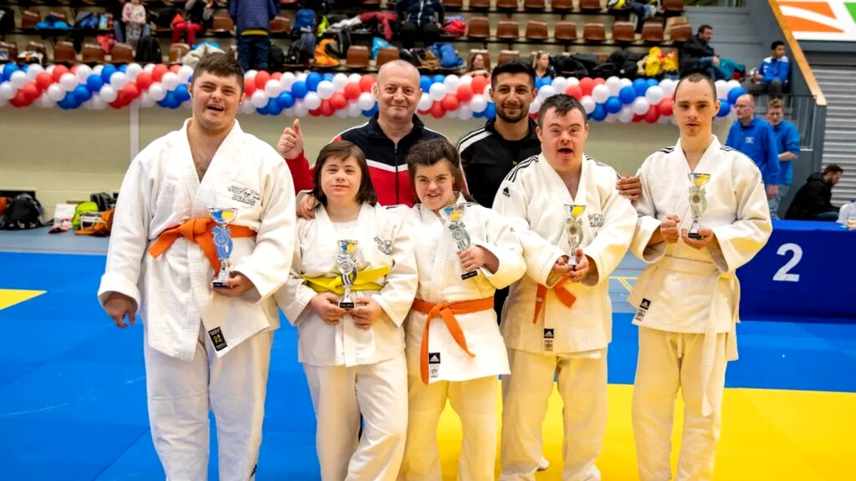Performanță uriașă pentru judoka cu sindrom Down la Competiția Mondială de Judo Adaptat din Olanda