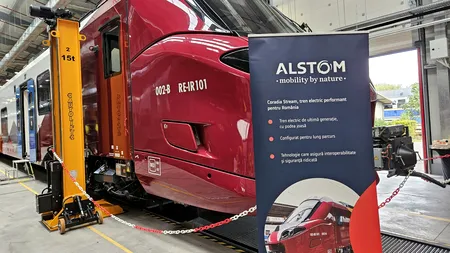 Primul tren electric Alstom Coradia Stream, pregătit să intre în circulație pe ruta București - Brașov în noiembrie 2024