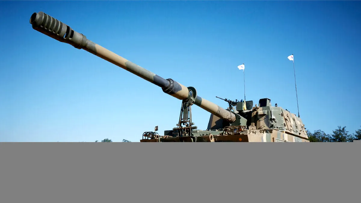 România cumpără obuziere de 751 de milioane de dolari din Coreea de Sud