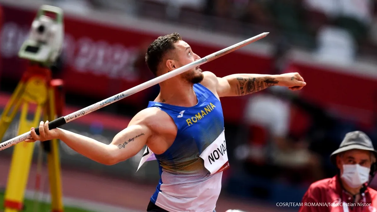JO 2020. Atletism: Alexandru Novac, locul 12 la aruncarea suliţei