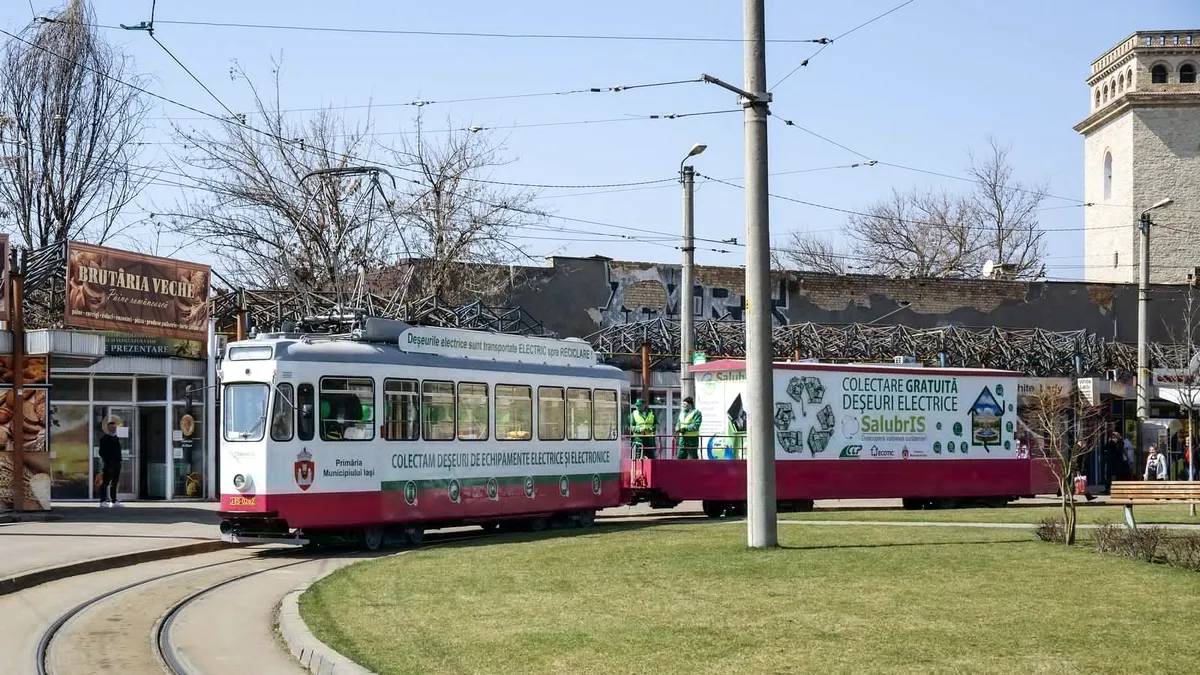 Iași: Tramvaie ultramoderne, dar cu probleme tehnice