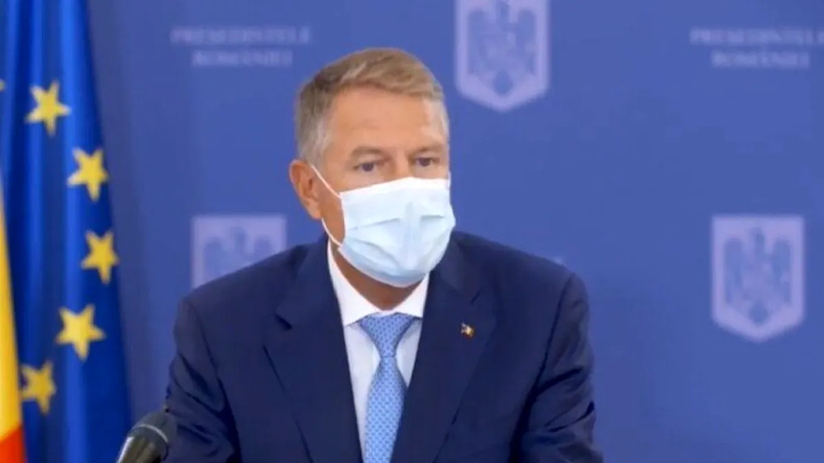 Președintele Klaus Iohannis va avea o videoconferință pe tema gestionării epidemiei de Covid-19