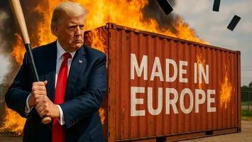 Trump taxează tot ce mișcă: 50% pentru Europa, 25% pentru iPhone. Așa arată protecționismul ca delir economic