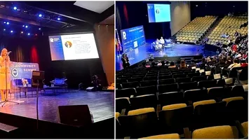 Imaginile unui eșec diplomatic: Oana Țoiu, ignorată la Chicago şi discurs în faţa unei săli goale