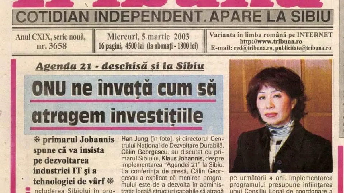 Klaus Iohannis a luat „meditații” administrative, în 2003, de la Călin Georgescu