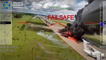 Serviciile secrete ucrainiene au publicat filmul operațiunii „Pânza de Păianjen” (Video)