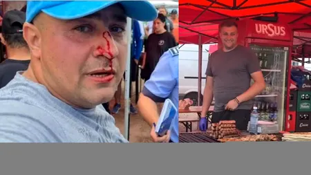 Activist civic bătut de evazioniști cu poliția de față! Bărbatul a ajuns la spital