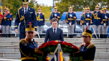 Ceremonie cu scandal: Nicușor Dan, acuzat că blochează legea antisemitismului