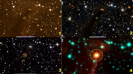Echipa Observatorului Astronomic din Galați a descoperit o stea variabilă la 2.400 ani-lumină de Pământ