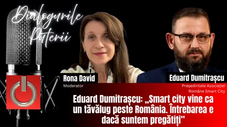 Eduard Dumitrașcu (ARSC): „Smart city vine ca un tăvălug peste România. Întrebarea e dacă suntem pregătiți”