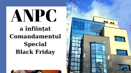 Comandament Special Black Friday la ANPC