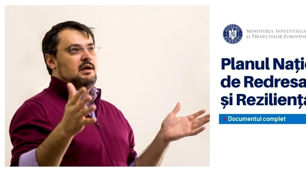 Care sunt investițiile din PNRR, incluse de Cristian Ghinea, ce vor fi implementate de Ministerul Investițiilor și Proiectelor Europene