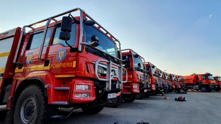 Alți 50 de pompieri români pleacă în Grecia să stingă incendii
