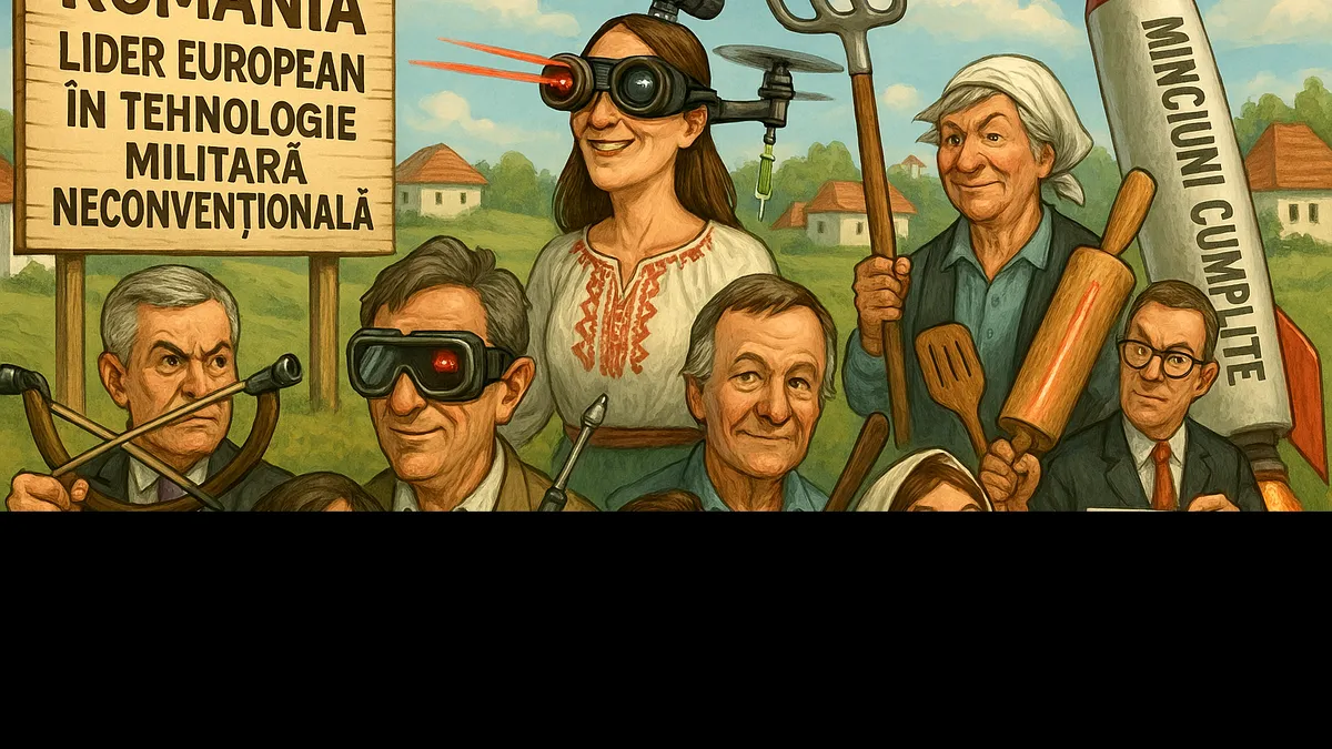 România militară 2030: proiecte de apărare la limita de sus a imaginației