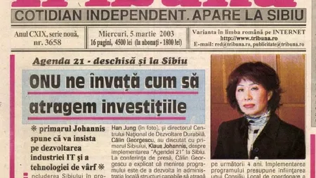 Klaus Iohannis a luat „meditații” administrative, în 2003, de la Călin Georgescu