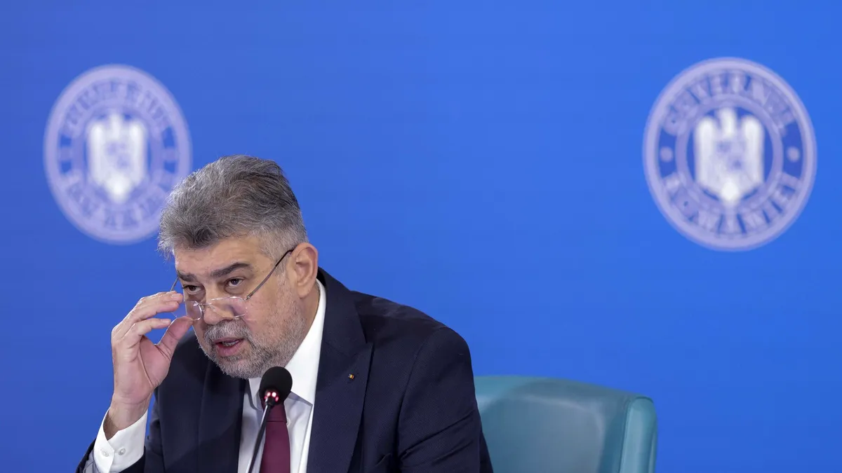 Premierul Ciolacu anunţă aprobarea proiectului „Drona românească”