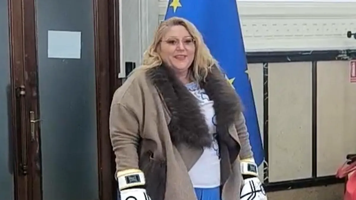 K.O. sau calificare? Diana Șoșoacă și-a depus candidatura cu mănuși de box