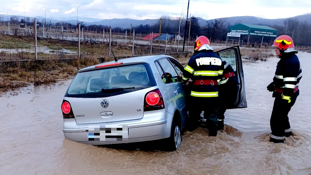 Cod portocaliu de inundații în nord-vestul țării
