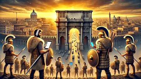Algoritmii social media care subjugă România vs. Barbarii la porțile Romei