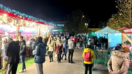 București: S-a deschis „Crângaşi Christmas Market”! Accesul  e liber, fără certificat verde