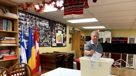 În Canada au fost organizate 13 secții de votare pentru alegerile prezidențiale și parlamentare
