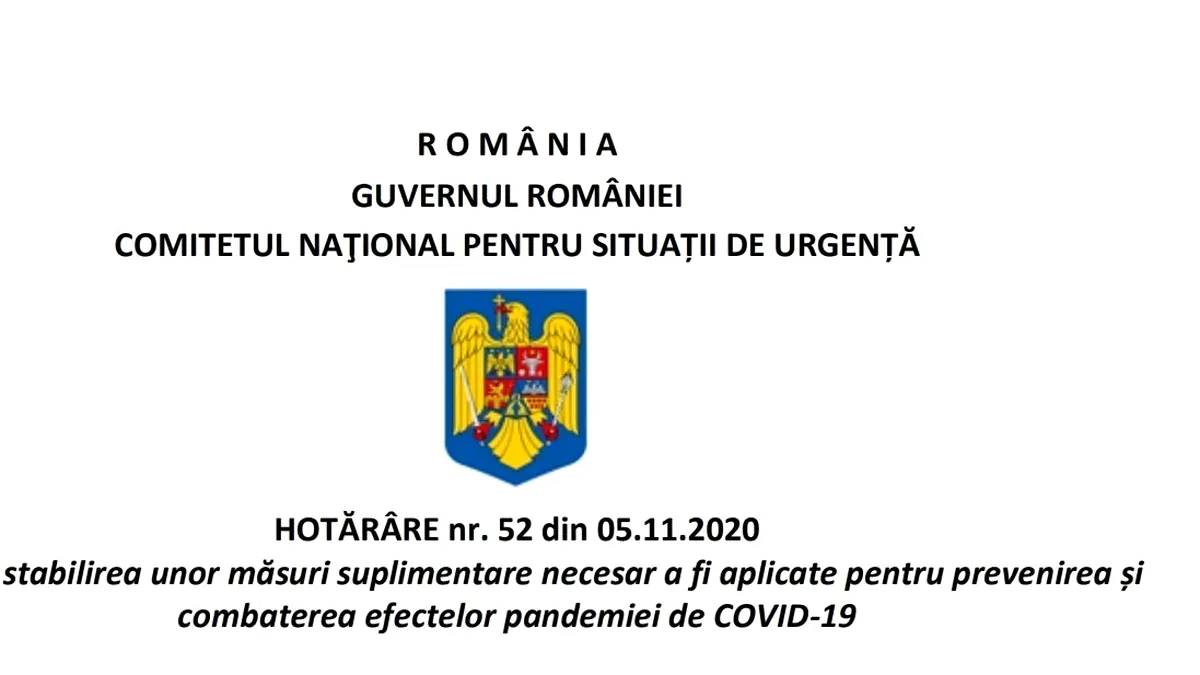 Forma finală a Hotărârii de Guvern privind noile interdicții ce intră în vigoare luni