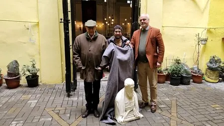 Bust din marmură furat din Arad, recuperat dintr-un anticariat în Austria