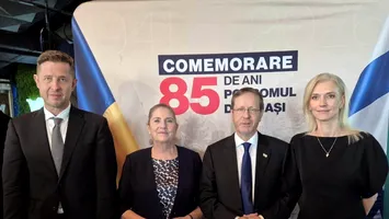 Hubert Thuma, la comemorarea Pogromului de la Iași, alături de președintele Israelului: „Avem datoria să combatem antisemitismul, ura și extremismul”