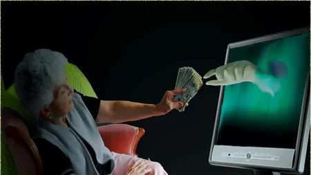 Bătrână, jefuită de 52 mii de lei! A dat de un videoclip cu Țiriac pe Youtube