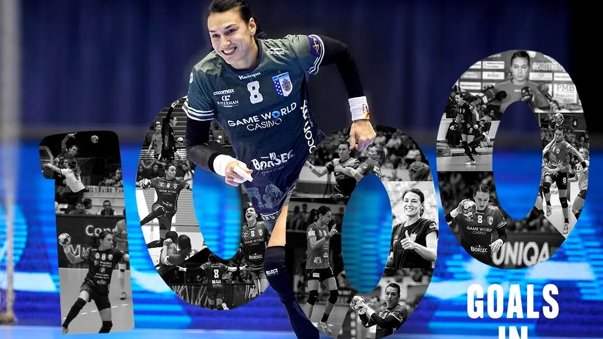 Cristina Neagu a marcat golul cu numărul 1000 în Liga Campionilor