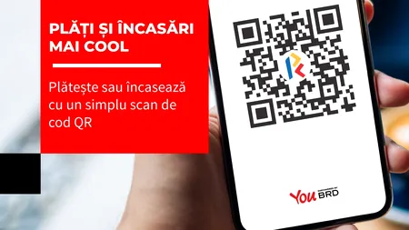 Clienții BRD Groupe Société Générale pot plăti și primi bani, în maximum 10 secunde, prin serviciul RoPay