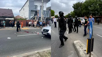 Bulevard din Craiova, trasformat în câmp de luptă între două familii rivale. Un bărbat a fost omorât în conflictul cu bâte și topoare (VIDEO)