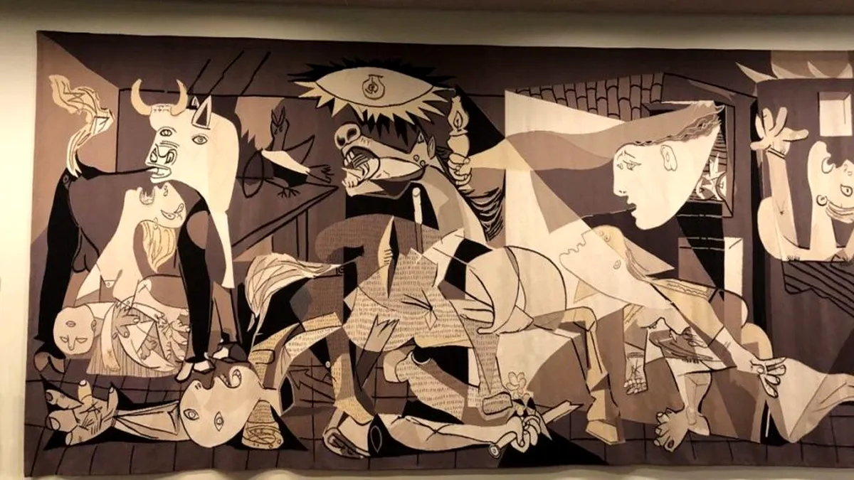 Familia Rockefeller readuce la ONU o tapiserie Guernica pe care o retrăsese cu un an în urmă
