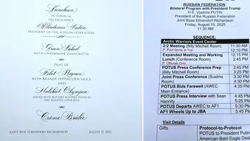 Documente confidențiale despre Putin uitate într-un hotel din Alaska