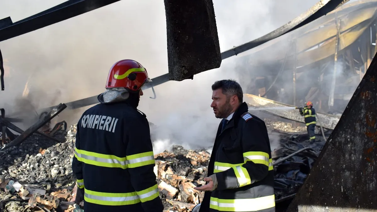 Reacția prefectului de Timiș după incendiul de la fosta fabrică de țigări a lui Taher Iskandarani